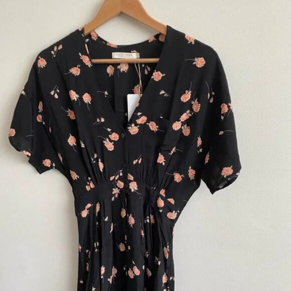 Christy Dawn || The Lottie Dress Coral Bloom XS - Picture 3 of 7